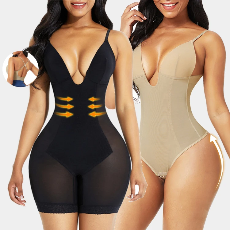 Lover Beauty Seamless Deep V Backless Bodysuit Mujer Lingerie Shapes Push Up Invisible Bra Underwear U Plunge Thong Shapewear
Lover Beauty Seamless Deep V Backless Bodysuit Mujer Lingerie Shapes Push Up Invisible Bra Underwear U Plunge Thong Shapewear