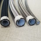 AN4-AN6-AN8 -AN10-AN12-AN16-AN20 PTFE Nylon ,Stainless Steel Braided oil cooler hose