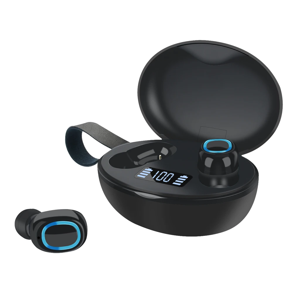 Noise reduction mini led power display type-c waterproof bass touch control tws wireless earphone, Multi color
Noise reduction mini led power display type-c waterproof bass touch control tws wireless earphone, Multi color