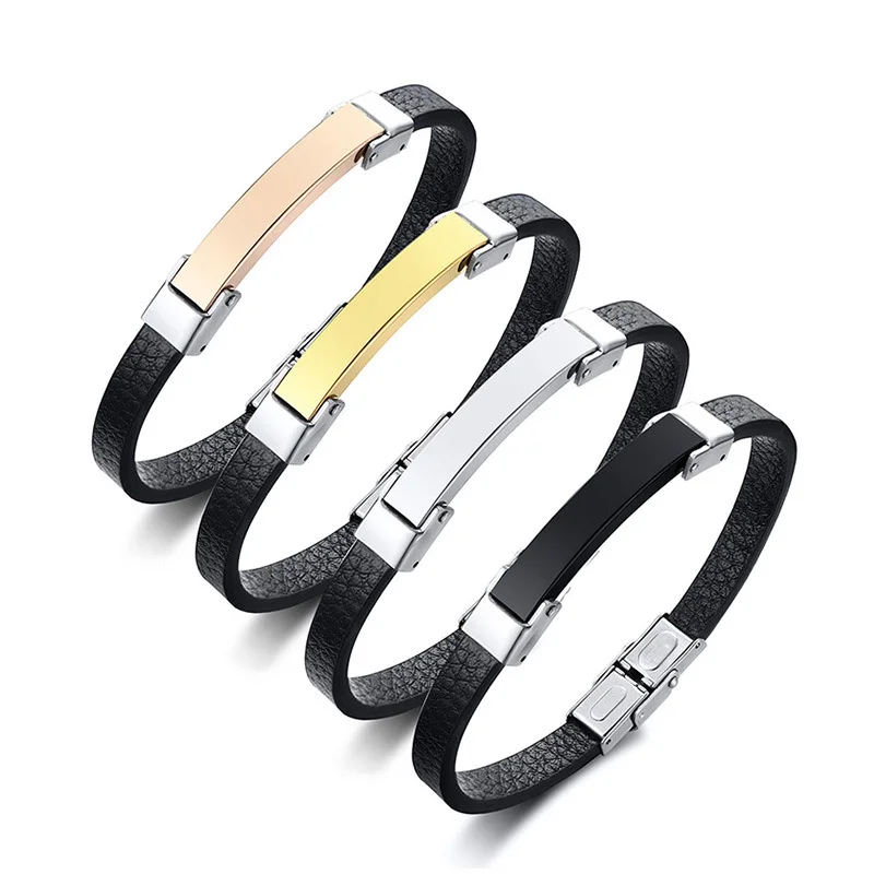 custom Bend brand leather men's bracelet microfiber leather stainless steel accessories bracelet wristband bracelet
custom Bend brand leather men's bracelet microfiber leather stainless steel accessories bracelet wristband bracelet