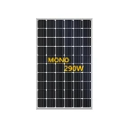 220V 275wp,280wp,285wp,290wp Black Roof Solar Panel 60 Cells monocrystalline