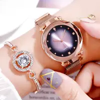 New Style Magnetic Magnet Buckle Watches Women Luxury Color Gradient Watch Quartz Wristwatch Geometric Female Diamond Watches
New Style Magnetic Magnet Buckle Watches Women Luxury Color Gradient Watch Quartz Wristwatch Geometric Female Diamond Watches