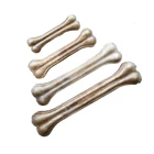 natural beefhide pressed dog chew bone snack for dog