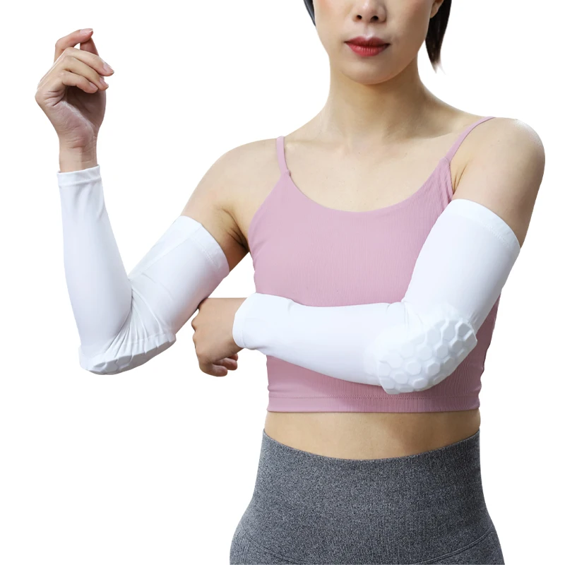 2021 New Multi-color Optional Honeycomb Anti-impact Elastic Elbow Sleeve Lightweight Silk Slippery Silicone Elbow Protection, Black.white.red.yellow.blue.dark blue
2021 New Multi-color Optional Honeycomb Anti-impact Elastic Elbow Sleeve Lightweight Silk Slippery Silicone Elbow Protection, Black.white.red.yellow.blue.dark blue