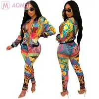 S5098 popular digital print sweatshirt pants track suit 2020 Pants 2 Piece Set Women Clothing
S5098 popular digital print sweatshirt pants track suit 2020 Pants 2 Piece Set Women Clothing