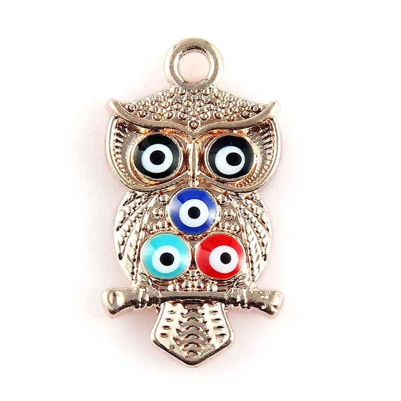 DIY Fashion Charms Necklace Bracelet Fit Women Men Gold Color Owl With Eyes Alloy Pendant Fashion Jewelry Accessories, Golden
DIY Fashion Charms Necklace Bracelet Fit Women Men Gold Color Owl With Eyes Alloy Pendant Fashion Jewelry Accessories, Golden
