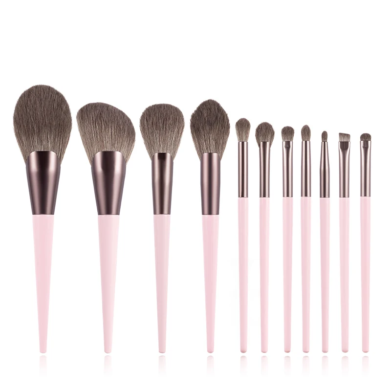 Anmor 11Pcs Face Powder Contour Eye Brow Eyeshadow Blending Makeup Brushes Set, Pink
Anmor 11Pcs Face Powder Contour Eye Brow Eyeshadow Blending Makeup Brushes Set, Pink