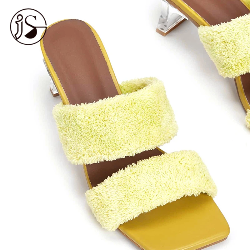 New fashion girls' slippers high-heeled shoes solid color comfortable women's slippers crystal heel decorative girls' sandals, Customized color
New fashion girls' slippers high-heeled shoes solid color comfortable women's slippers crystal heel decorative girls' sandals, Customized color