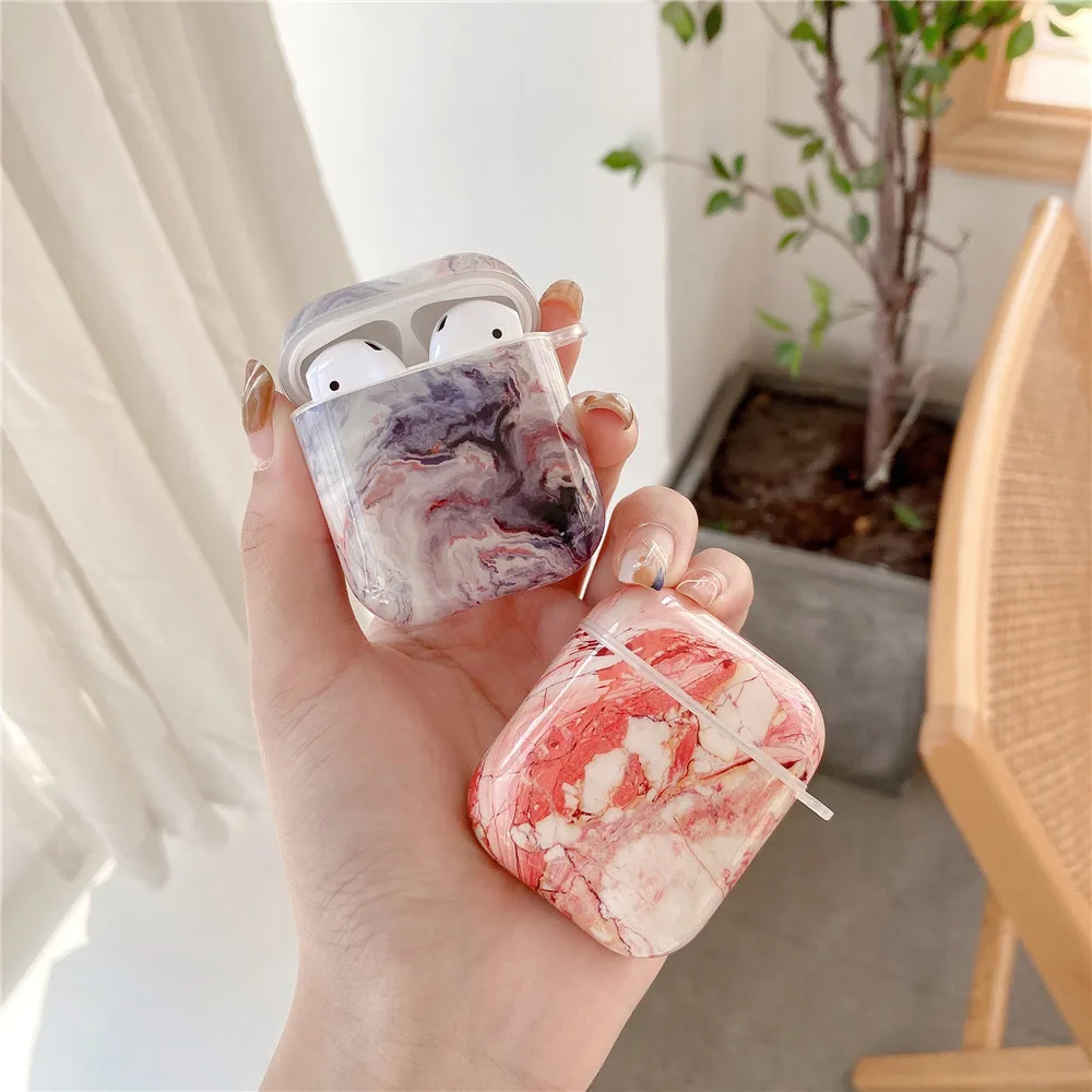 2021 Luxury fashion marble Cover IMD Soft headphone protective case for Apple airpods
2021 Luxury fashion marble Cover IMD Soft headphone protective case for Apple airpods