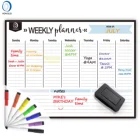 4.1-4B1 Calendar magnetic custom magnetic dry erase weekly calendar for fridge