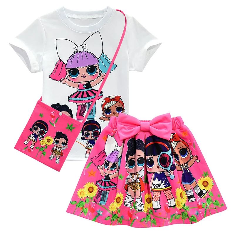 Wholesale lovely doll print 3 piece children boutique clothes toddler girls skirt summer clothing sets, As picture show
Wholesale lovely doll print 3 piece children boutique clothes toddler girls skirt summer clothing sets, As picture show