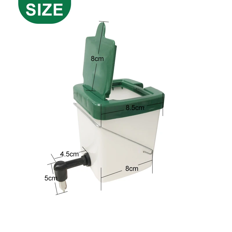 Bebederos de Agua para Aves de Corral de 500 ml/1000 ml, Bebederos de Agua para Conejos, Bebederos de Agua con Tetina