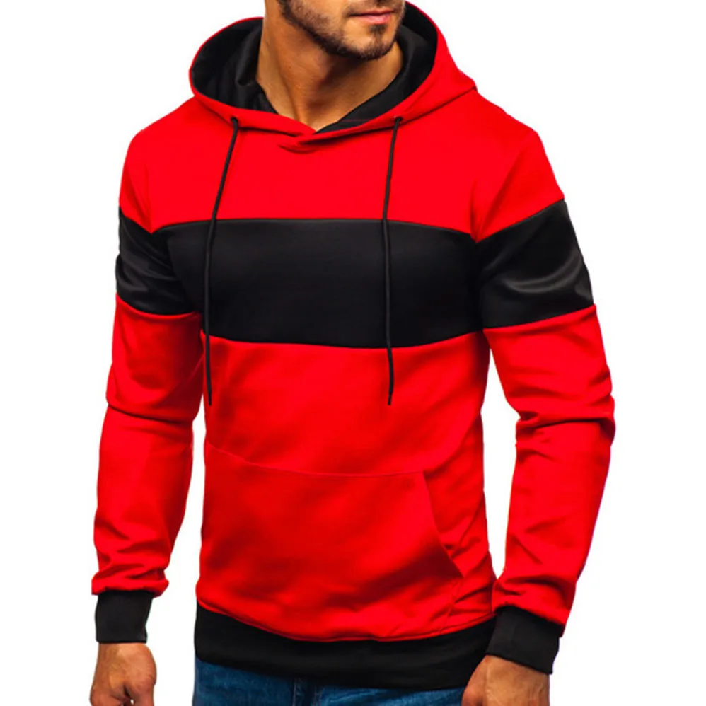 2021 autumn and winter European and American men's stitching sweater long-sleeved hoodie warm color hooded sweatshirt, Optional
2021 autumn and winter European and American men's stitching sweater long-sleeved hoodie warm color hooded sweatshirt, Optional