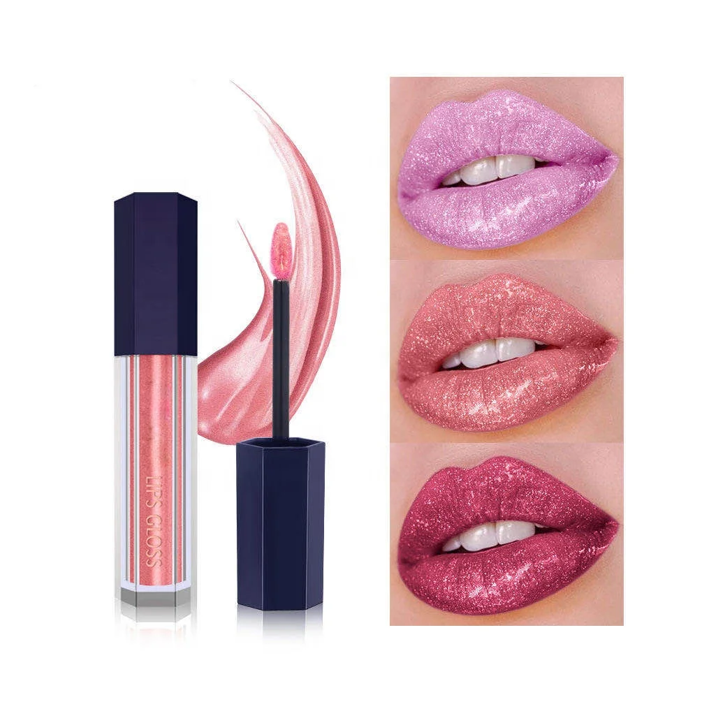 Free sample 12 colors Hot Selling Glitter Shimmer Lipgloss Custom Shiny Long Lasting Lip Glaze
Free sample 12 colors Hot Selling Glitter Shimmer Lipgloss Custom Shiny Long Lasting Lip Glaze