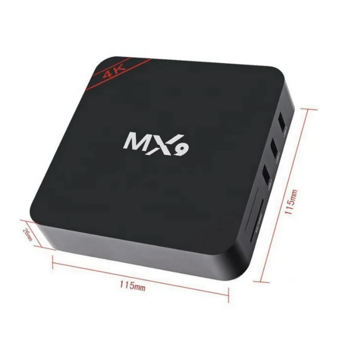 Factory direct sale quad core 2gb ram 16gb rom ultra HD android tv box Android 7.1 MX9 4k smart tv box
Factory direct sale quad core 2gb ram 16gb rom ultra HD android tv box Android 7.1 MX9 4k smart tv box