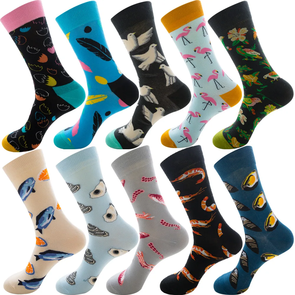 Custom eco-friendly colorful fashion funny crew cotton men dress novelty socks design
Custom eco-friendly colorful fashion funny crew cotton men dress novelty socks design