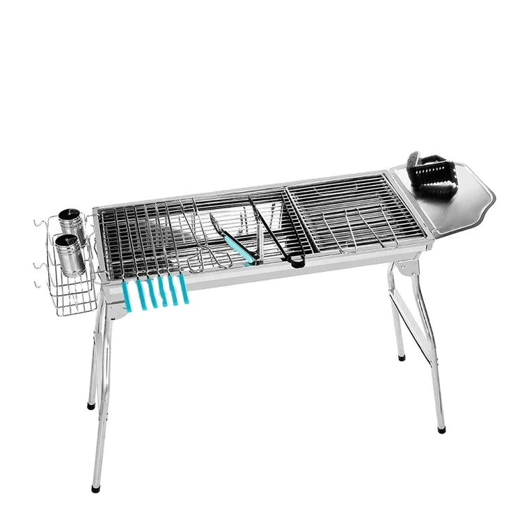 Factory Directly Sales Portable Household Stainless Steel Folding Charcoal BBQ Grill For Camping Outdoor
Factory Directly Sales Portable Household Stainless Steel Folding Charcoal BBQ Grill For Camping Outdoor