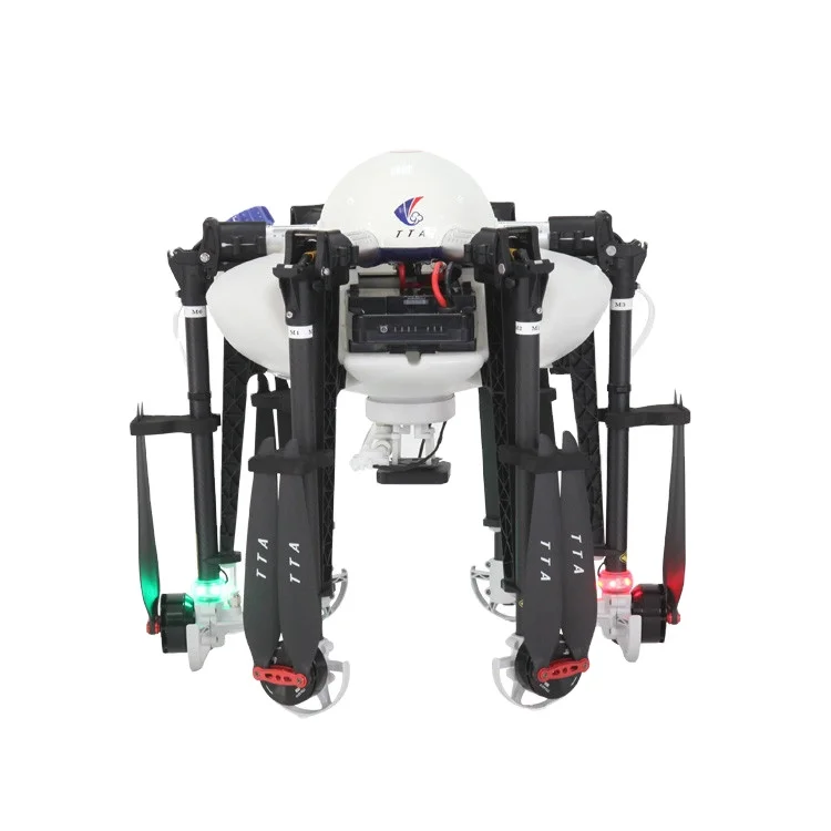 TTA M6E-1 automatic long range UAV waterproof agricultural farm crop sprayer drone, White+blue
TTA M6E-1 automatic long range UAV waterproof agricultural farm crop sprayer drone, White+blue
