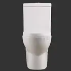 China Supplier Sanitary Ware Ceramic Wc Toilet Washdown P Trap 2 Piece Cheap on Sale