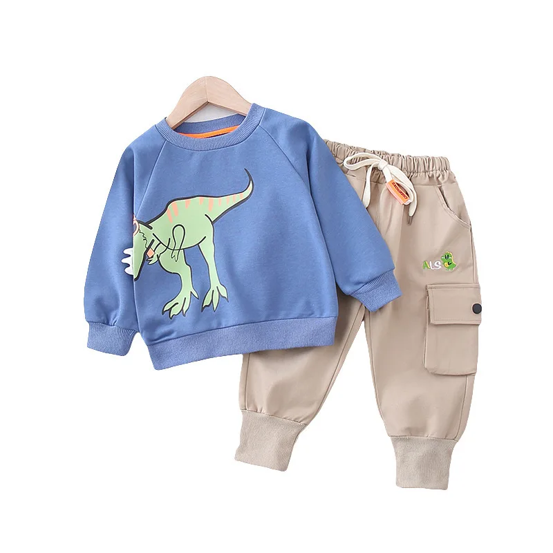 New spring and autumn children's suits boys and girls baby stitching color hooded long-sleeve Sweatshirt + trousers 2 pcs suit
New spring and autumn children's suits boys and girls baby stitching color hooded long-sleeve Sweatshirt + trousers 2 pcs suit