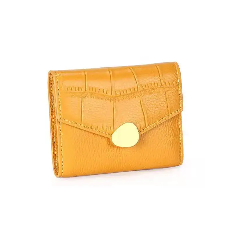 High quality Genuine Cowhide Leather Luxury Purse Casual Small Mini Leather Wallets women Slim Wallet
High quality Genuine Cowhide Leather Luxury Purse Casual Small Mini Leather Wallets women Slim Wallet