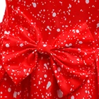 Frock FSMKTZ 2020 New Christmas Dress Red Short Sleeve Girls Party Wear Frock SD063