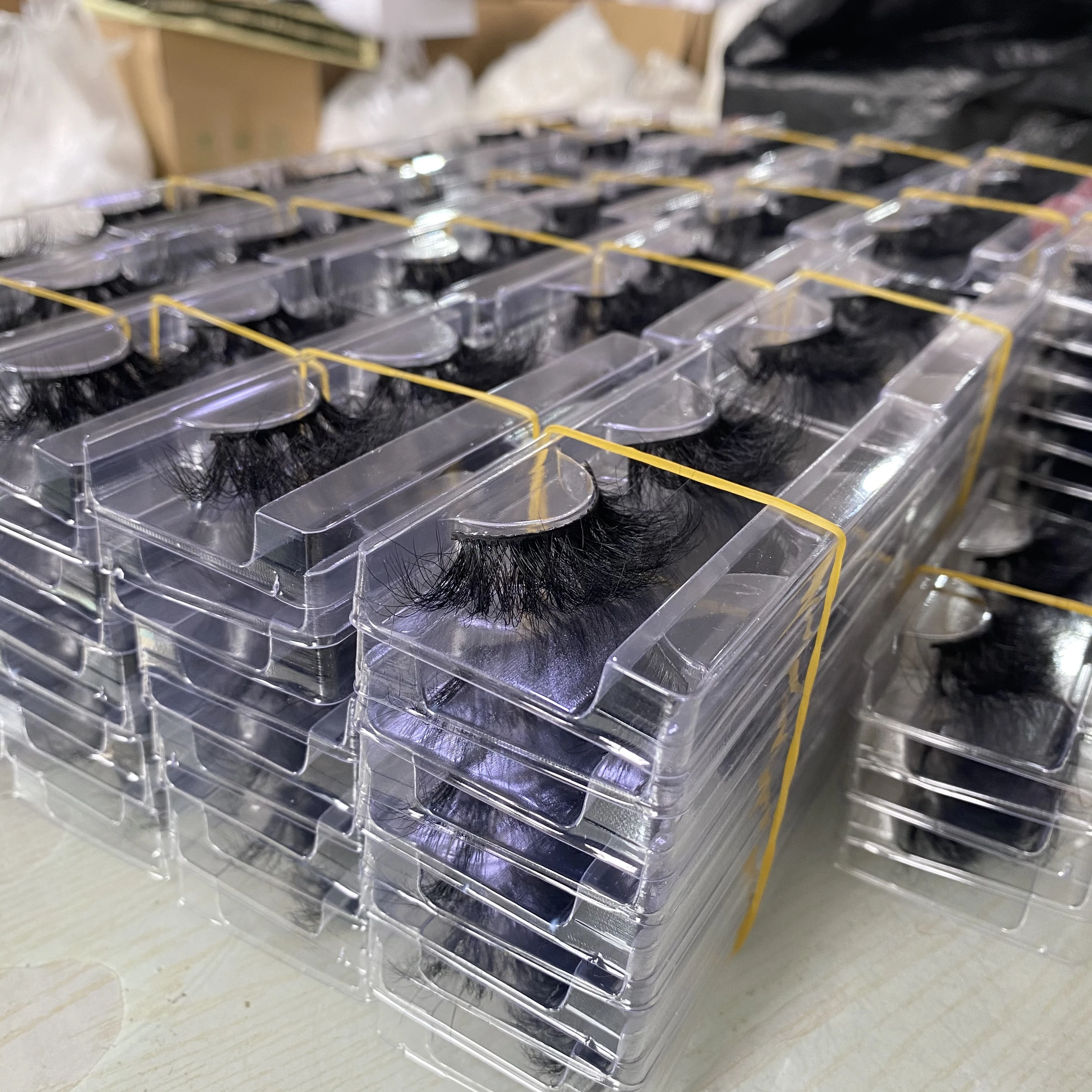 Factory wholesale price fluffy hot selling lashes3d wholesale vendor 100% real 25mm 5d mink eyelashes full strip lashes vendor
Factory wholesale price fluffy hot selling lashes3d wholesale vendor 100% real 25mm 5d mink eyelashes full strip lashes vendor