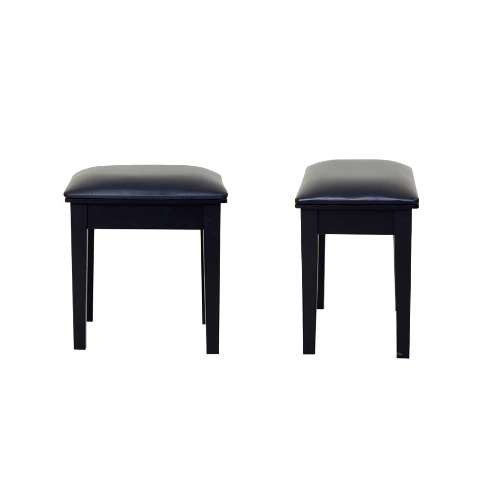 Wooden stool with PU leather on surface and Comfortable Seat Cushion, White,black,brown
Wooden stool with PU leather on surface and Comfortable Seat Cushion, White,black,brown