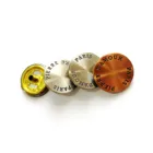 Nickel Free Button Buttons Enamel Button Hot Sale Hardware Metal Enamel Process Snap Button