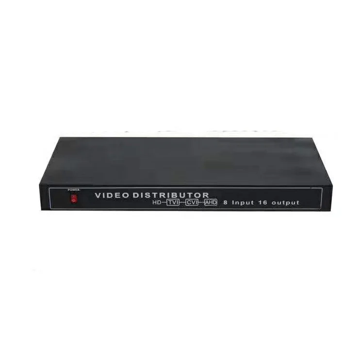 HD CCTV Video Distribution Bo RG59 RG6 5.00mp Analog AHD HD-TVI HDCVI x 8 in 16 Out Active BNC Splitter, Black
HD CCTV Video Distribution Bo RG59 RG6 5.00mp Analog AHD HD-TVI HDCVI x 8 in 16 Out Active BNC Splitter, Black