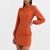 /product-detail/women-clothing-factory-custom-high-neck-mini-women-dresses-casual-dresses-with-long-sleeves-62345676336.html