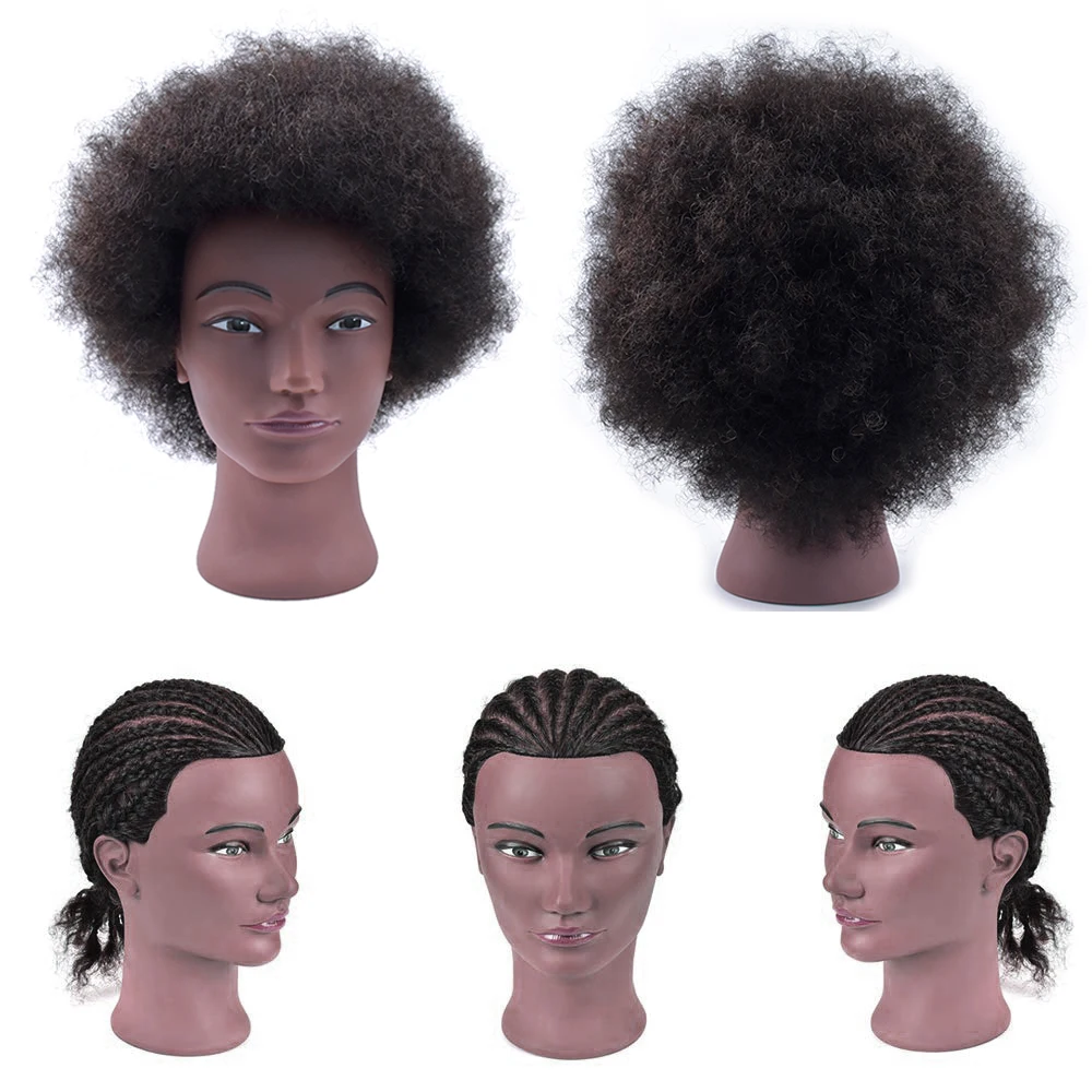 in stock wholesale black natural real afro 100% human hair mannequin head training head hairstyling mannequin head for braids
in stock wholesale black natural real afro 100% human hair mannequin head training head hairstyling mannequin head for braids