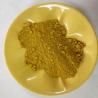 Yellow iron oxide pigment for rubber and paints