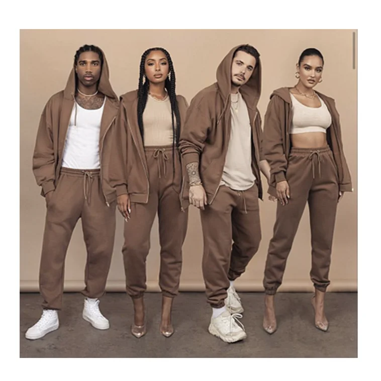New Custom Women's Cotton Oversize 2 Pieces Jogger Zipper Jacket Sweatshirts Hoodies Sets
New Custom Women's Cotton Oversize 2 Pieces Jogger Zipper Jacket Sweatshirts Hoodies Sets