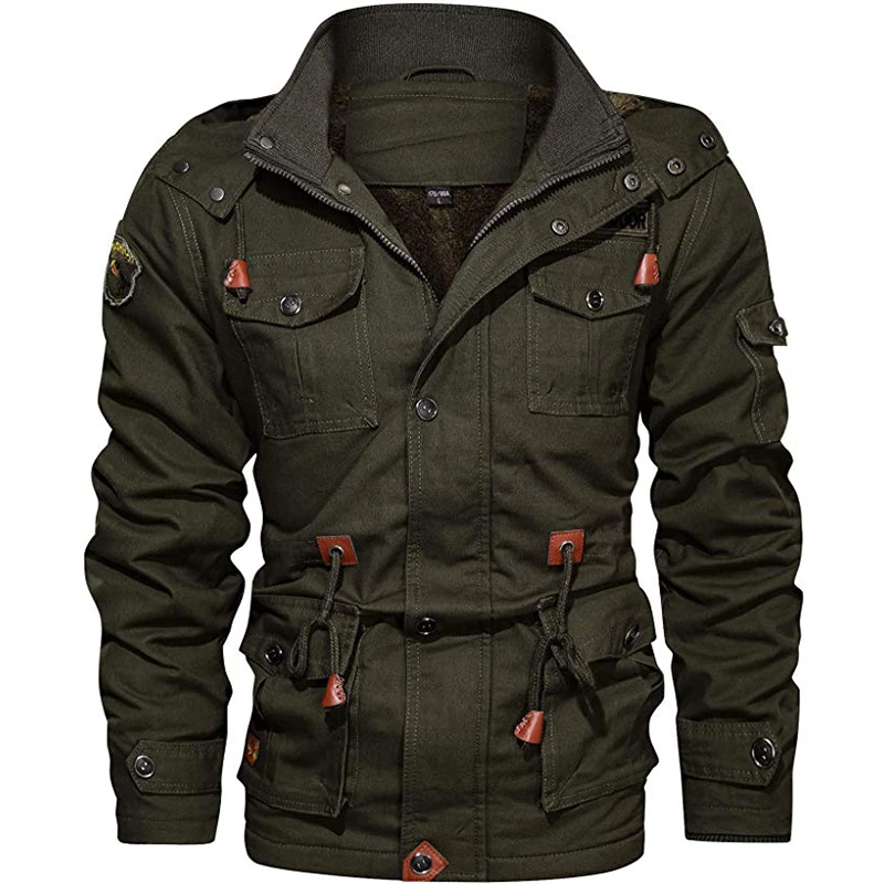 Wholesale Casual Men's Winter Coats Tactical Military Fleece Army Jacket Men Windproof Jacket, Black, khaki, armygreen
Wholesale Casual Men's Winter Coats Tactical Military Fleece Army Jacket Men Windproof Jacket, Black, khaki, armygreen