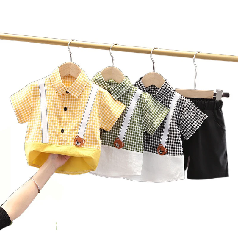 Sunny Baby Boys 2021 Summer Printing Bear Cartoon Shirts Straps Pants Suits Children 2 Pcs Sets, Black,yellow,green
Sunny Baby Boys 2021 Summer Printing Bear Cartoon Shirts Straps Pants Suits Children 2 Pcs Sets, Black,yellow,green