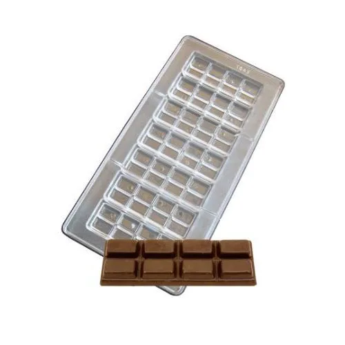 Chocolate bar polycarbonate mold DIY candy oven baking tray transparent clear plastic bake molds
Chocolate bar polycarbonate mold DIY candy oven baking tray transparent clear plastic bake molds