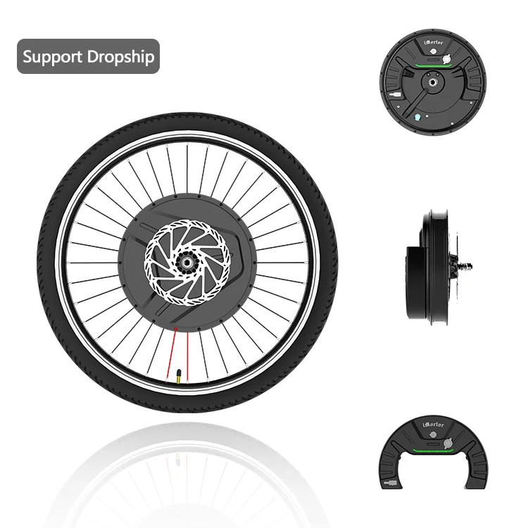 2021 New production iMortor 3.0 Electric Bike front wheel Hub Motor Conversion kit for 24/26/27.5/29/700C wheel
2021 New production iMortor 3.0 Electric Bike front wheel Hub Motor Conversion kit for 24/26/27.5/29/700C wheel