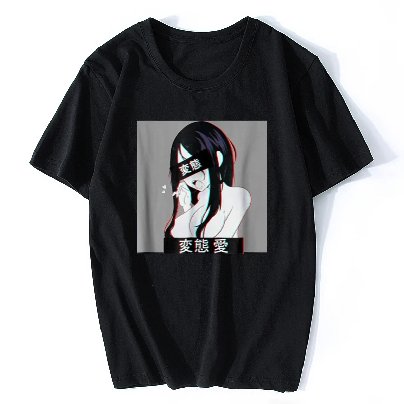 Wholesale Lewd Hentai Japanese Otaku T-Shirt Sexy Fashion Tees Tops StreetWear Tumblr Aesthetic T Shirt Solid Color Short Sleeve
Wholesale Lewd Hentai Japanese Otaku T-Shirt Sexy Fashion Tees Tops StreetWear Tumblr Aesthetic T Shirt Solid Color Short Sleeve