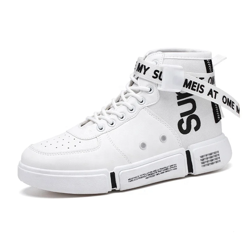 2019 Street High Top Canvas Skate Shoe For Men Fashion Sneakers Breathable Running Shoes Casual Shoe, White/black,white/red,black
2019 Street High Top Canvas Skate Shoe For Men Fashion Sneakers Breathable Running Shoes Casual Shoe, White/black,white/red,black
