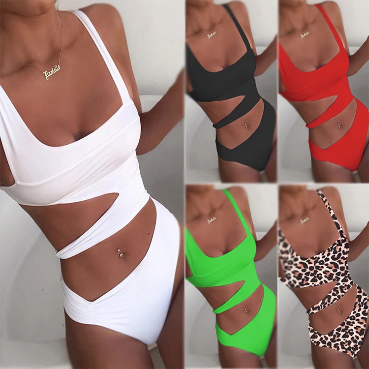 strappy two piece swimsuit