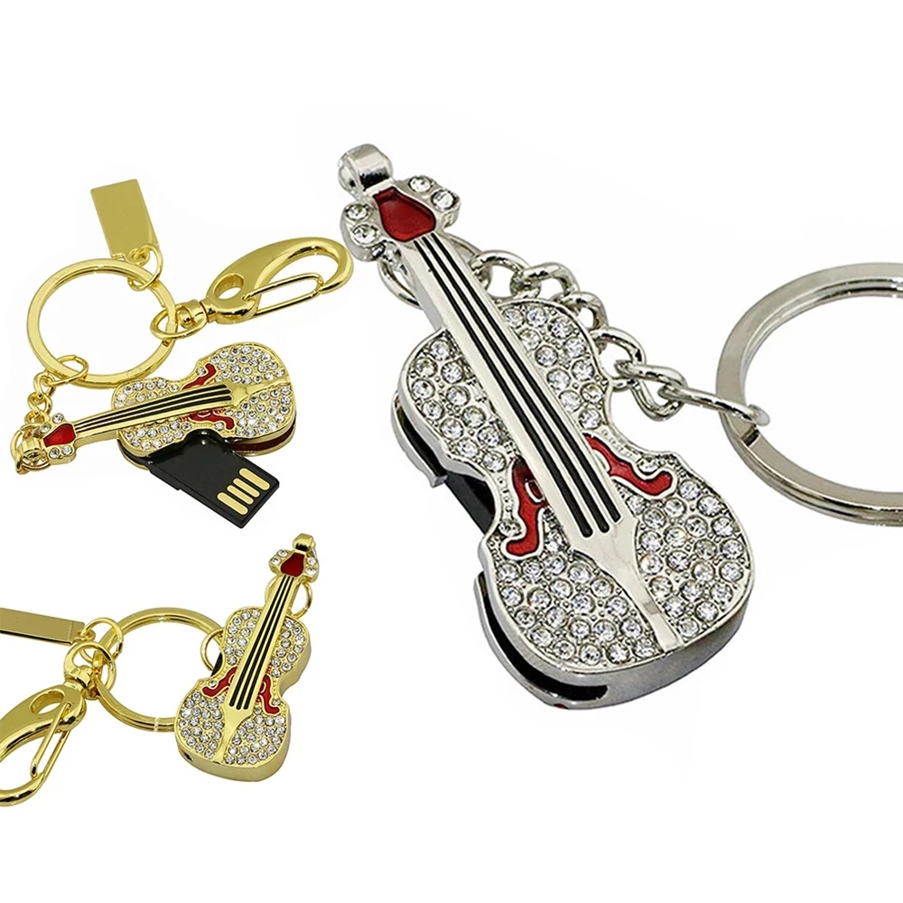 Kristall Musical Instrument jewelry Violin USB Flash Drive for music concert promotion retailer
Kristall Musical Instrument jewelry Violin USB Flash Drive for music concert promotion retailer