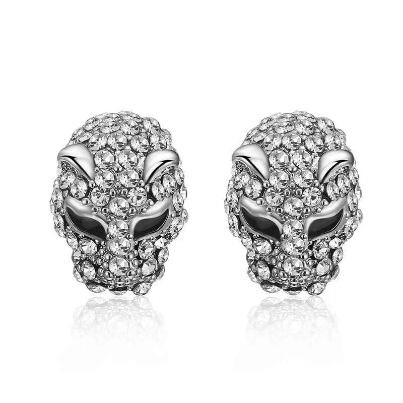 2021 Sailing Jewelry Luxury White Crystal Leopard Head Stud Earrings For Night Party Rhinestone Leopard Head Earrings
2021 Sailing Jewelry Luxury White Crystal Leopard Head Stud Earrings For Night Party Rhinestone Leopard Head Earrings