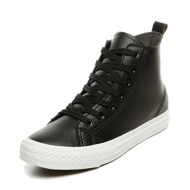 Clearance Specials Deal HongKong Style Leather High Shoe Women's Casual Shoe Trend Black Wholesale Stall Shoe Plus Velvet
Clearance Specials Deal HongKong Style Leather High Shoe Women's Casual Shoe Trend Black Wholesale Stall Shoe Plus Velvet
