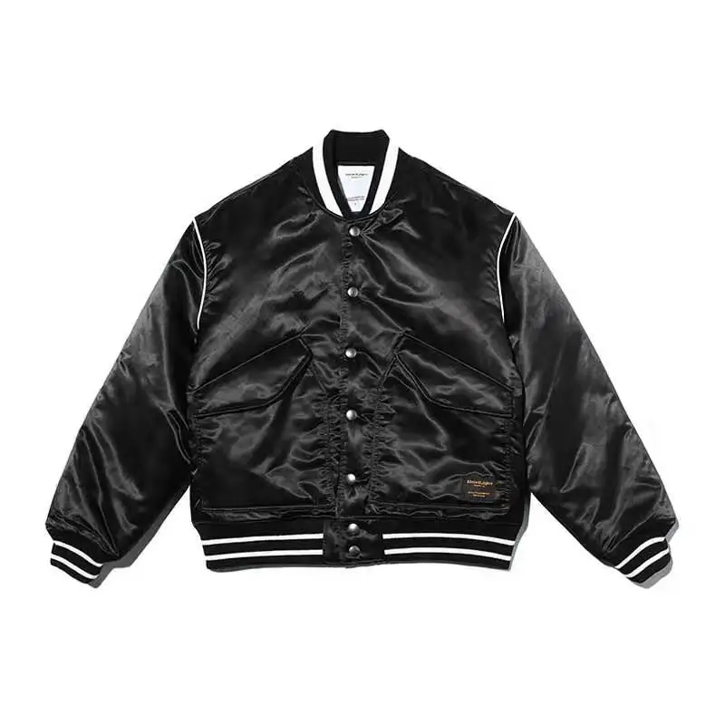 men's satin bomber jacket unisex blank bomber jacket for custom bomber jacket embroidery logo and custom print
men's satin bomber jacket unisex blank bomber jacket for custom bomber jacket embroidery logo and custom print