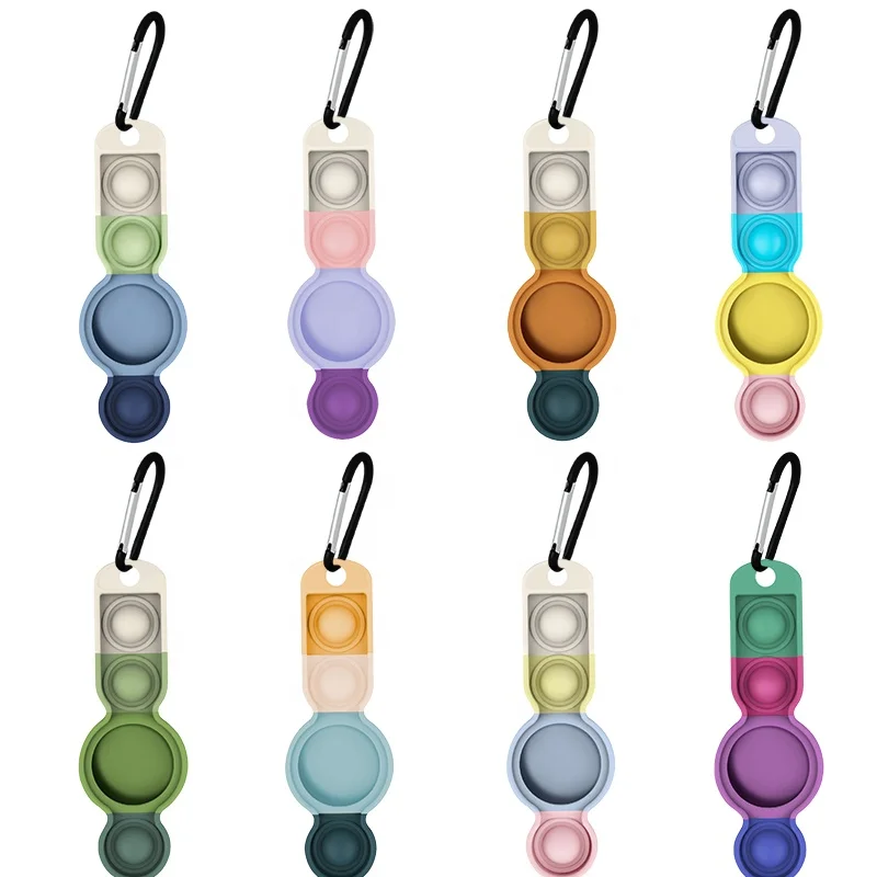 Silicone Protective Case for Airtag Stress Relief Bubble Pop it Cover Suitable for Locator Tracker for Apple AirTags, Multi colors
Silicone Protective Case for Airtag Stress Relief Bubble Pop it Cover Suitable for Locator Tracker for Apple AirTags, Multi colors