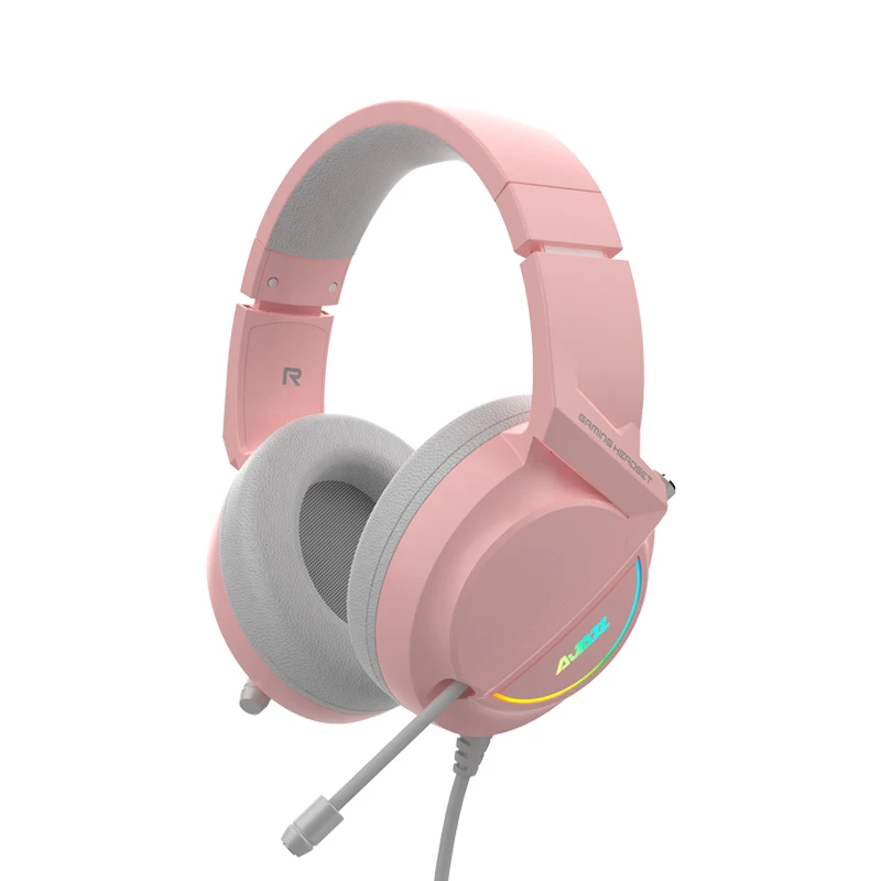 AJAZZ AX365 Best Sellers USB 7.1 Surround Sound Headphones for PC Gamer Headset with Rotary Telescopic Microphone, Pink
AJAZZ AX365 Best Sellers USB 7.1 Surround Sound Headphones for PC Gamer Headset with Rotary Telescopic Microphone, Pink