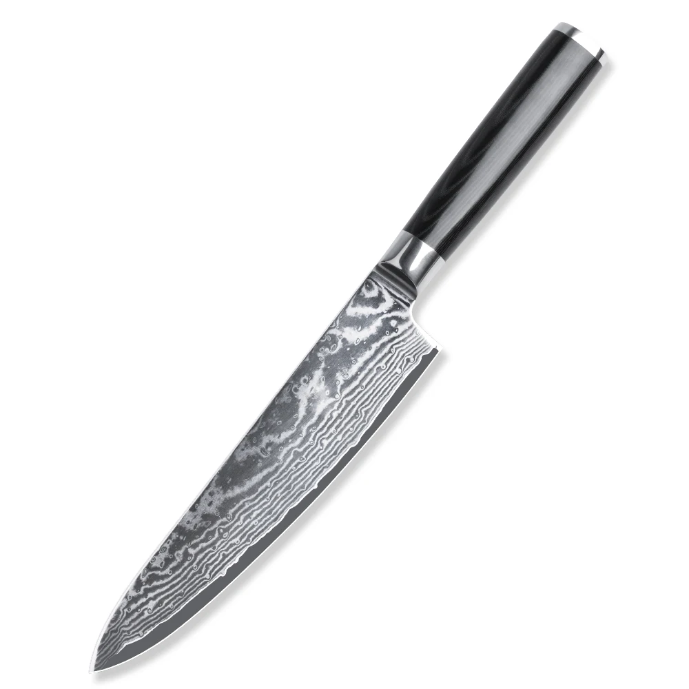 XH200CF6 Wonderful Pattern Cuchillos Para Chef 67 Layers Damascus Blade Magic Chef Knife cuchillos de carne
XH200CF6 Wonderful Pattern Cuchillos Para Chef 67 Layers Damascus Blade Magic Chef Knife cuchillos de carne