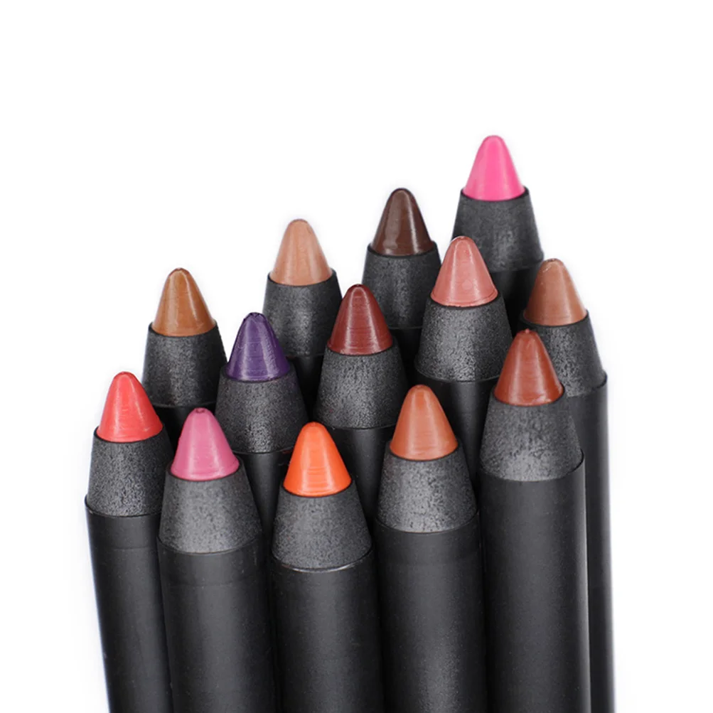 13 Colors Brown Lip Liner Private Label Cosmetics Smooth Pigment Lip Pencil Vegan Cruelty Free Lip Liner Wholesale No Brand
13 Colors Brown Lip Liner Private Label Cosmetics Smooth Pigment Lip Pencil Vegan Cruelty Free Lip Liner Wholesale No Brand
