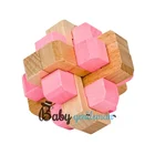 Luban lock Kongming lock wooden intelligent toys for kids Z11063C